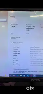 Itel 5 4th genration with 128 storage and 500 GB SSD ATTACH