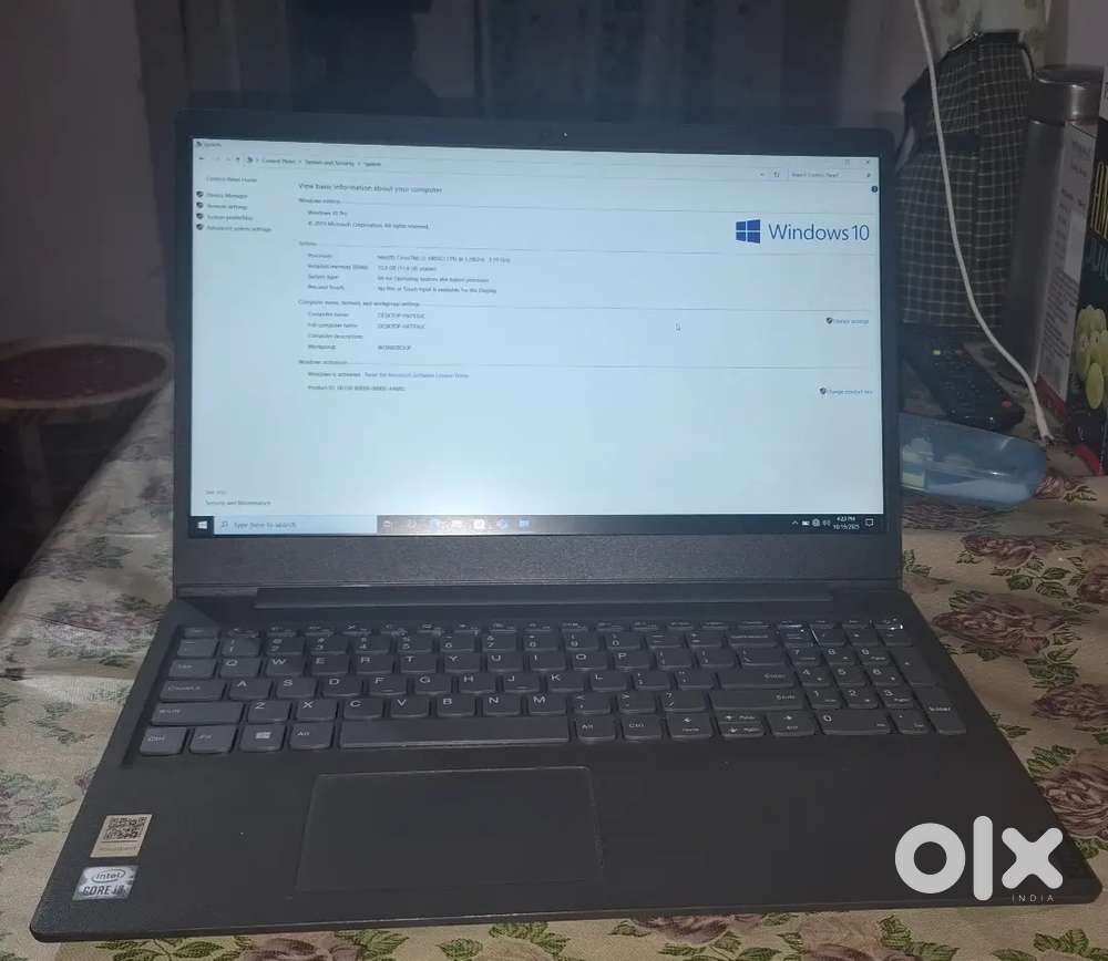 Lenovo Laptop i3 processor 12gb RAM 256 GB SSD