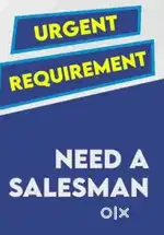 WANTED SALESMEN-PART time /Full time Job Salesmen available