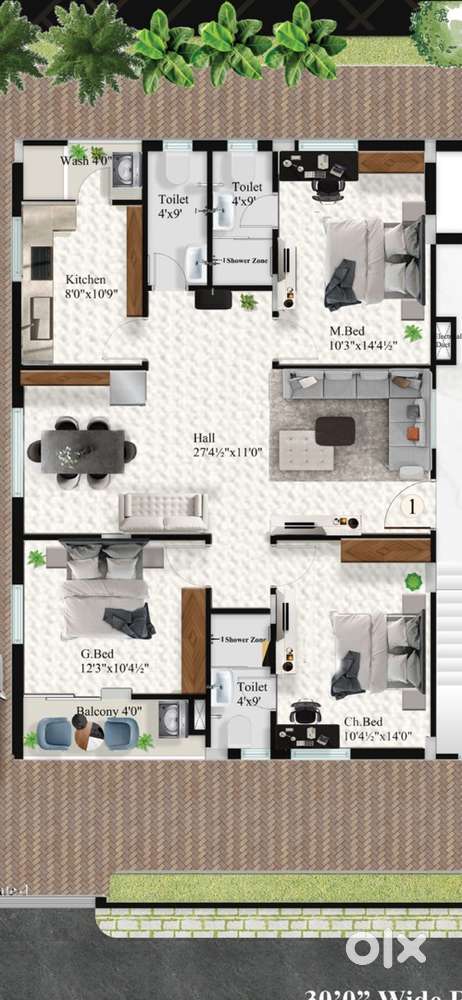 3Bhk flat beside Sadhana infinity School