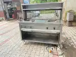 Stainless steel heavy duty  counter bhatti available