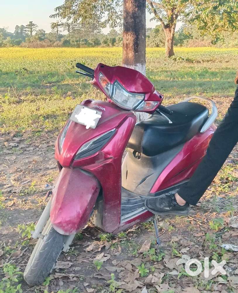 Scooty condition is good u can definitely go for it just minor dents