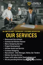 Food business startup support, Restaurant Consultant staff provider