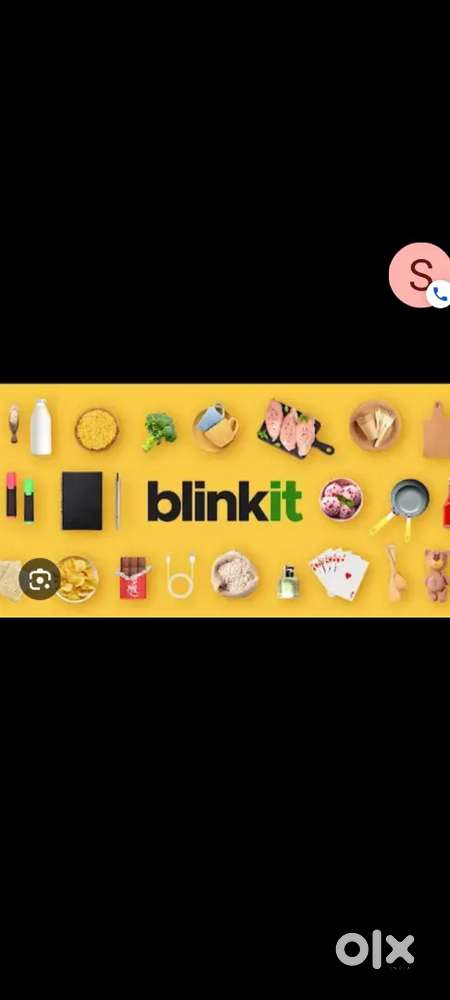 Hiring for Hyderabad blinkit delivery boy job