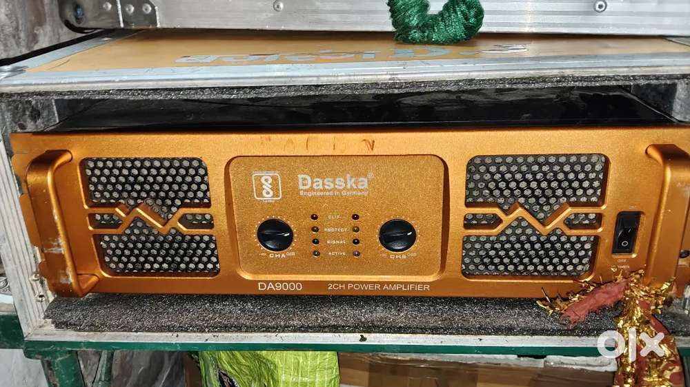 Dasska td class 9000watt power amplifier