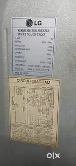 LG Refrigerator 2 door