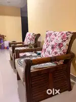 Wooden Sofa 3+1+1