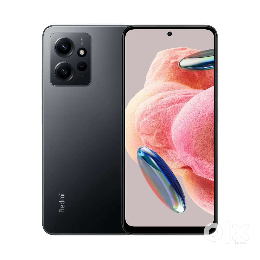 Redmi Note 12.(6/128 gm Ram).with Bill, Box, and Original Charger