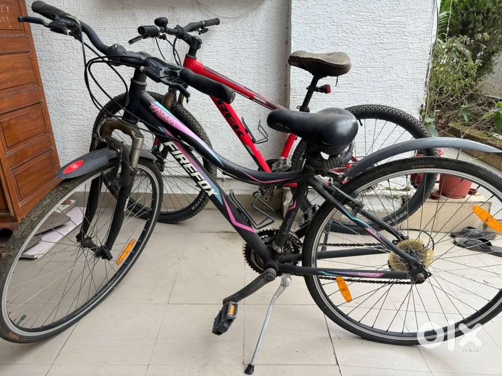 Trek American brand and Firefox cycle