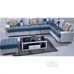 Today offer buying new sofa 8499, L size sofa set 13990/-