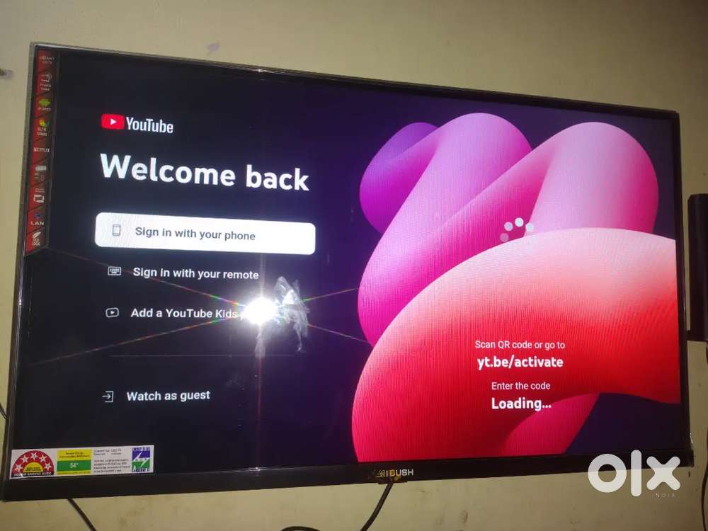 32 inch tv no complent purchase in three weeks