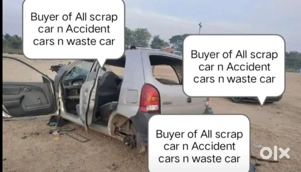We Buy all scrap car scrap car n valid expired cars n unused cars