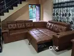 Z3 L shape sofa cum bed in aliyar Tanveer Recliner