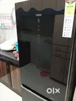 Haier Fridge, 325 Liters, Type - Double Door, Fridge is 18 months old.