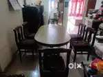 DINING TABLE 6 CHAIRS
