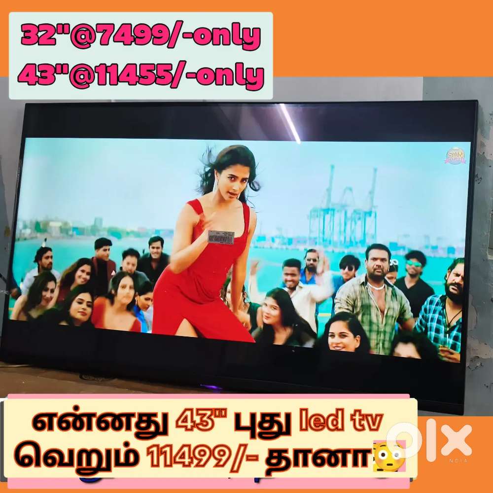 Lowest rate  sony new 43 inch smart Android led tv just 11233 onward