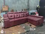 Luxurious design model L shape sofa set with launger available in star