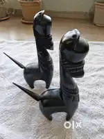 wooden animal figure unit.