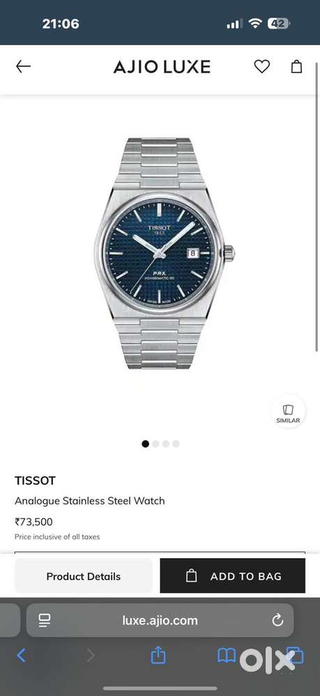 Tissot PRX - Powermatic 80 - imported from US