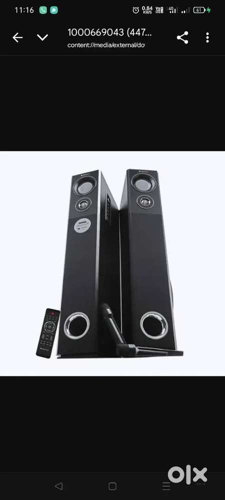 Zebronics tower speaker rucf9500