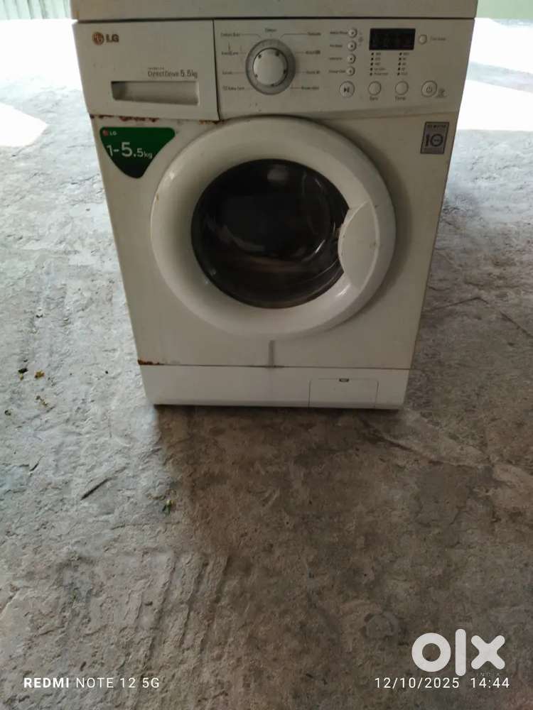 LG front load washing machine