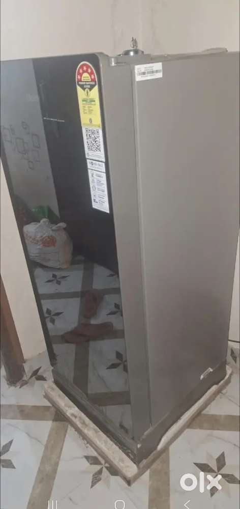 Haier company single door fridge