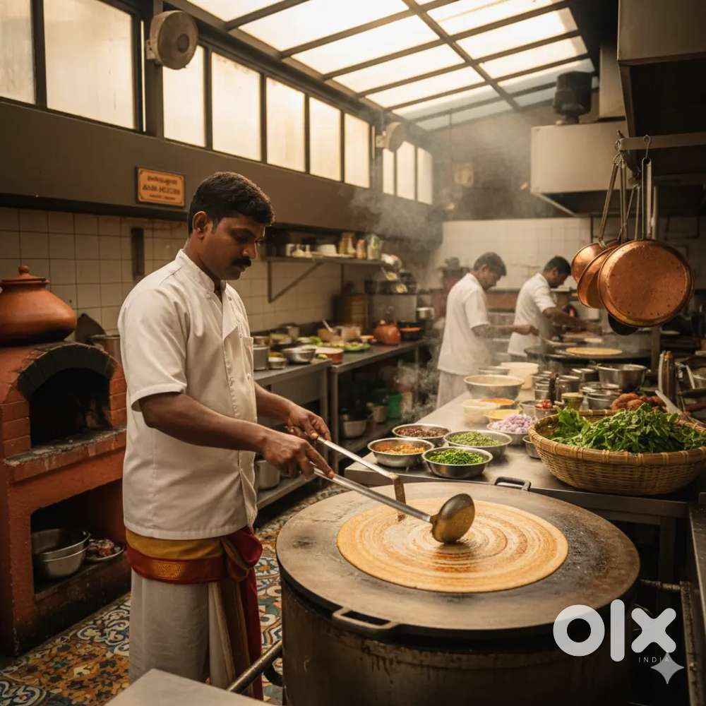 Need South Indian Cook for Restaurant