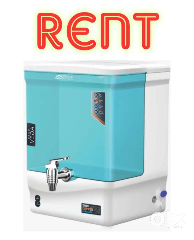 Water purifier available on rent