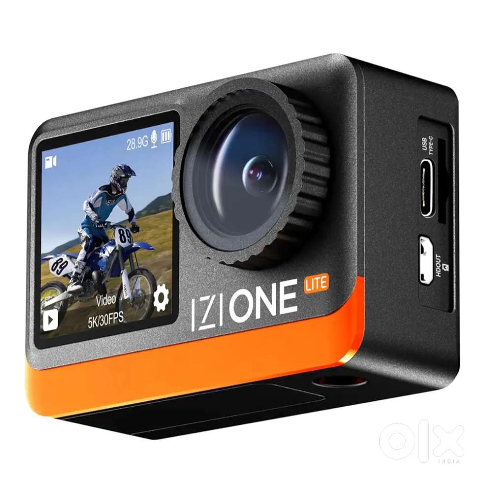 IZI One Lite 5K Action Camera - 4K 60FPS