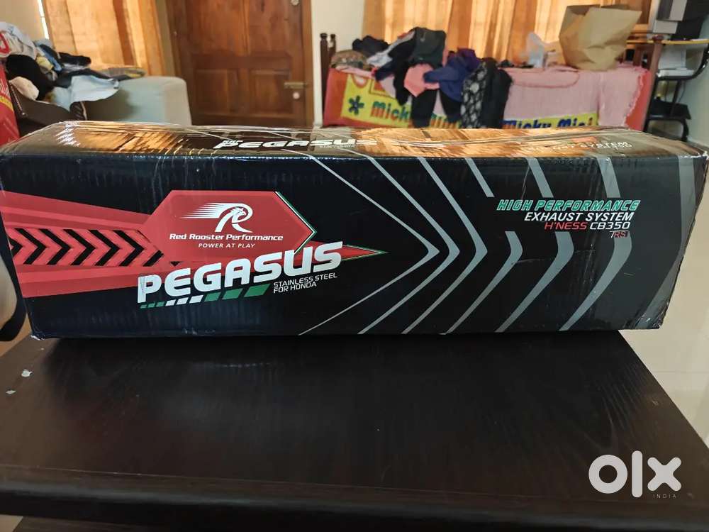 Redrooster exhaust for honda hiness, cb350 rs