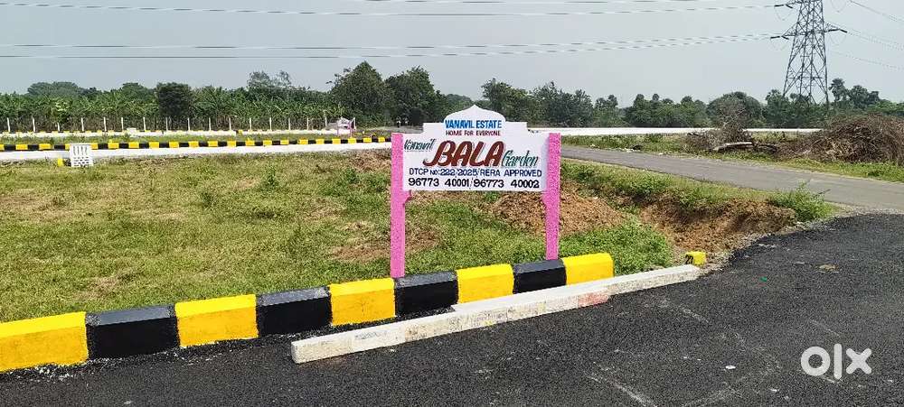 On Road Site 60ft  குறைந்த விலையில் வீட்டு மனைகள் வெறும் 7 இலட்சம்