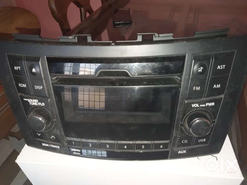 Original car stereo of swift dzire in excellent working condition