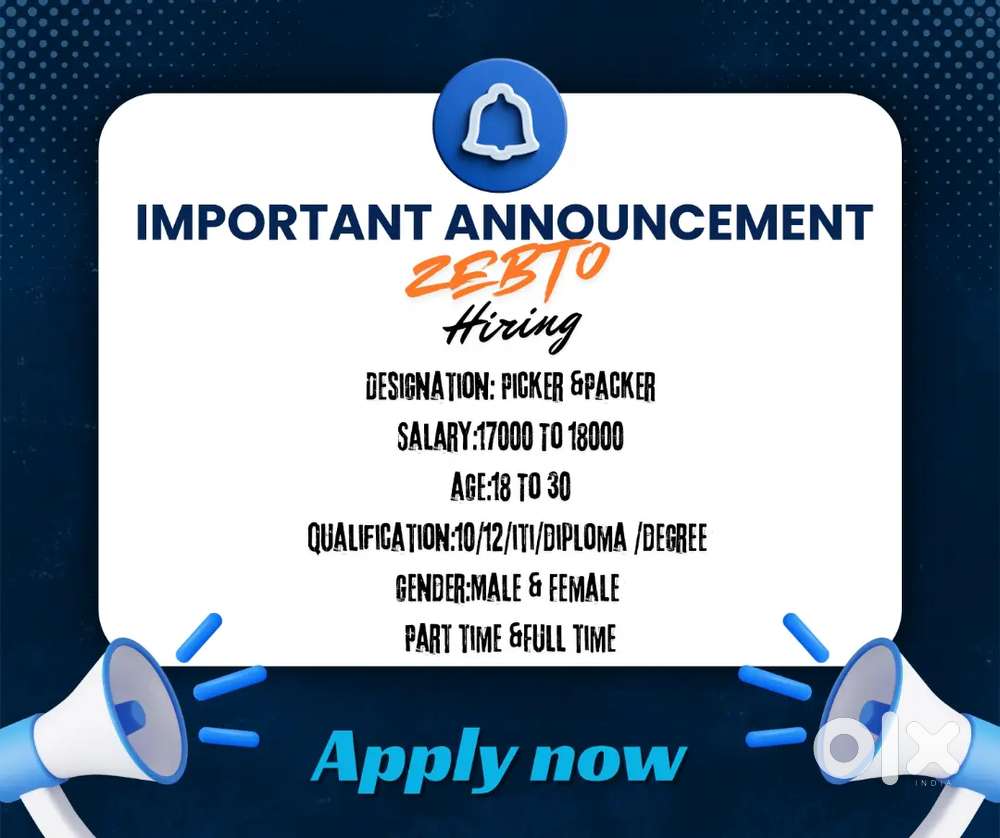 Immediate Hiring for Packer Role – Fast Process