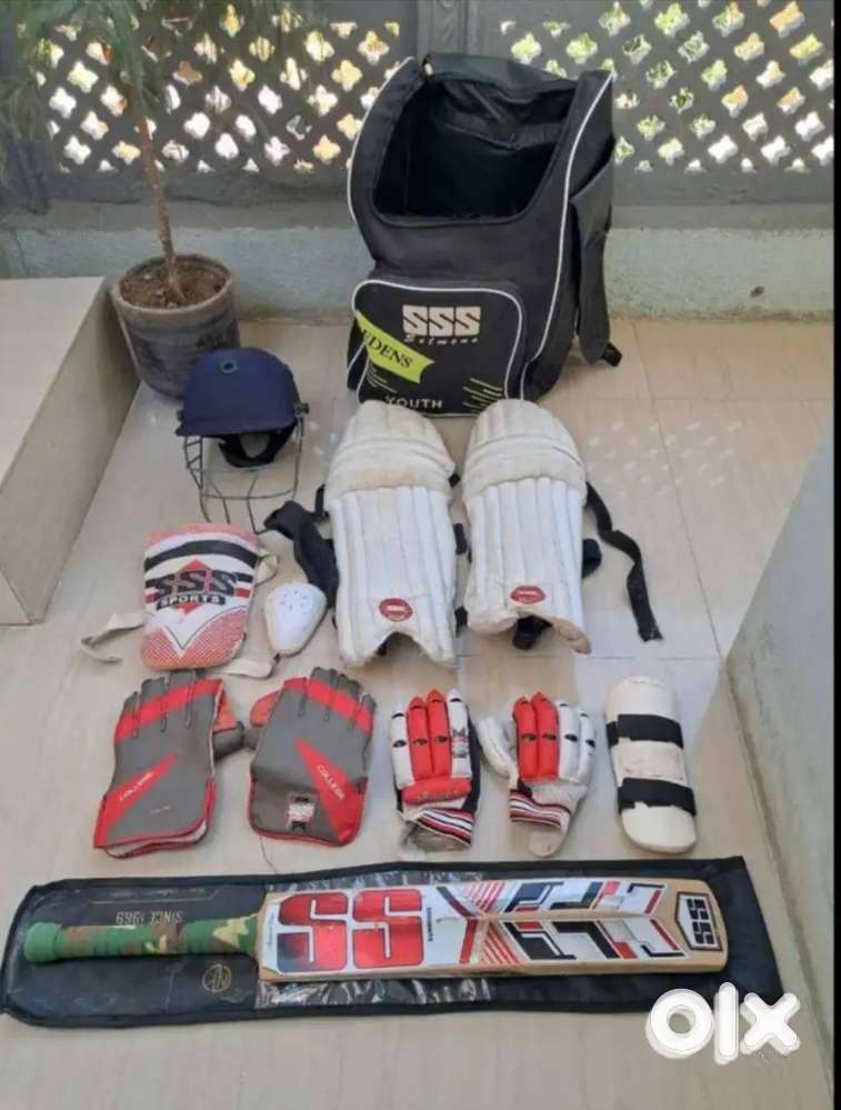 Cricket Kit with SS Bat & Wicket Keeper Glowes