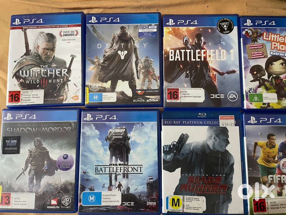 Ps4 and ps5 games