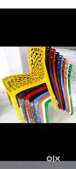Moulded plastic chairs