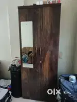 Wooden Almirah with mirror