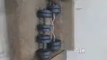10 kg each weight dumble and 20 kg weight road.