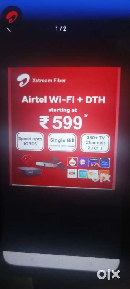 Airtel FIBERNET SALES EXECUTIVE