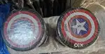 7.5kg pair of captain america dumbells