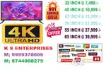 40 INCH SMART LED TV @ 10,999 /-
