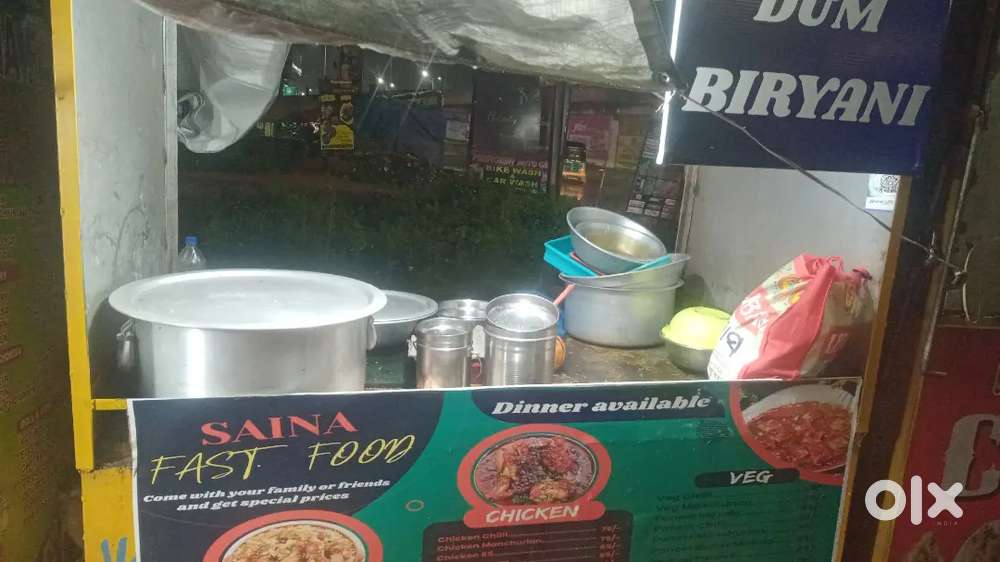 Fastfood two stall and all equipment