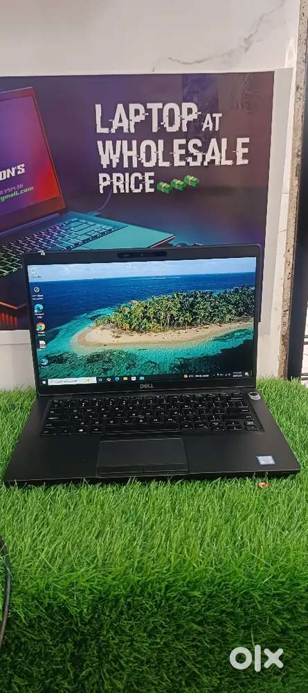 Dell i7 8th gen 8gb ram 256 ssd @19999/-