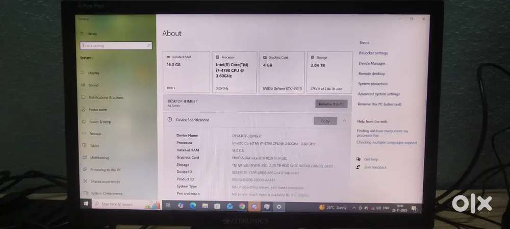 Gaming Pc For sale 30k (including all)