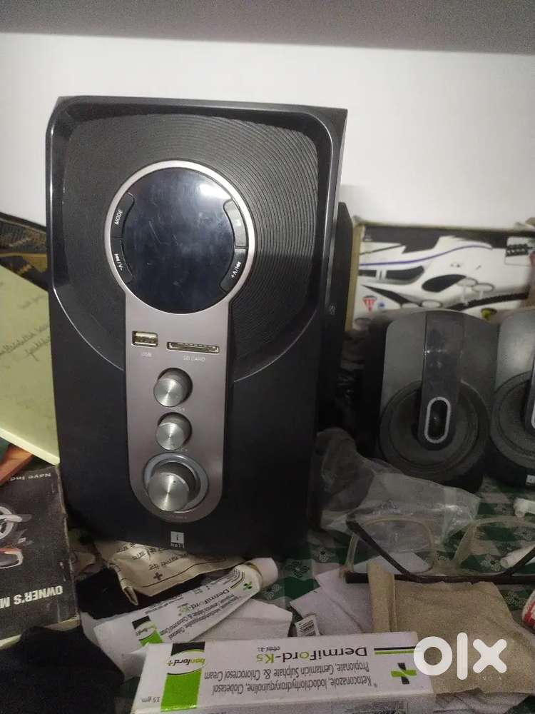 Iball sound box not working/repair needed