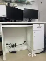 Computer table and chair