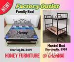 High Quality Steel Cot Bed Mattresses / Mens Hostel Bunker Beds Sales