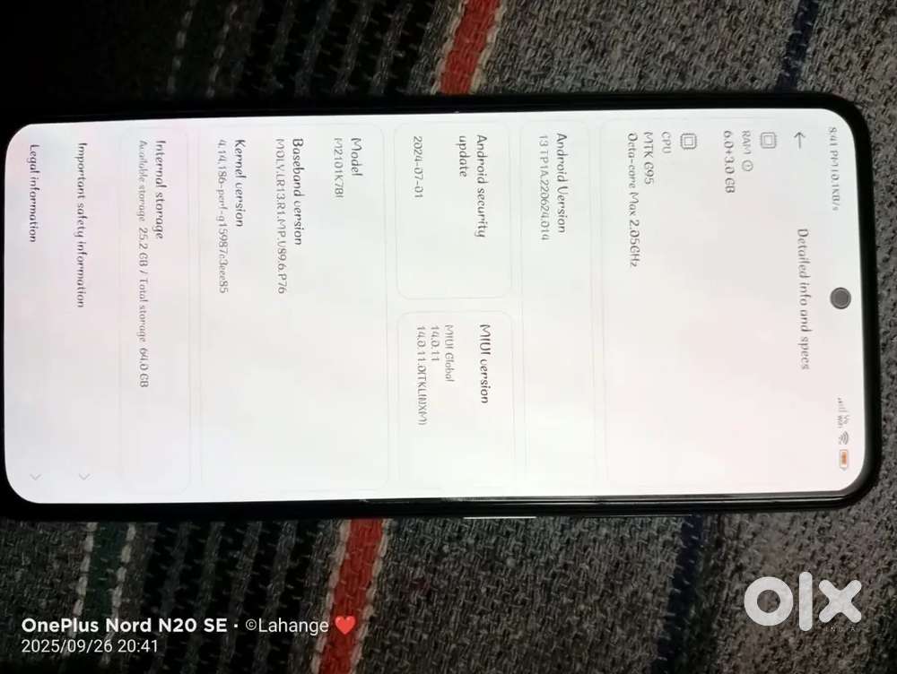 Redmi note 10s
