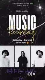 Professional Music Recording Studio Trap/Hip-Hop Beats  ₹500-3000