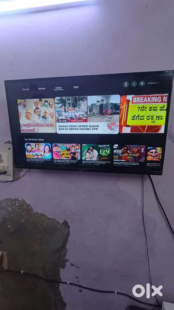 32 Inch ultra slim Smart Led Tv condition like brand new